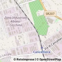Mapa Albano Laziale