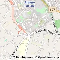Kartta Albano Laziale
