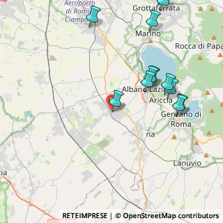 Mappa Via Cancelliera, 00100 Roma RM, Italia (5.2375)