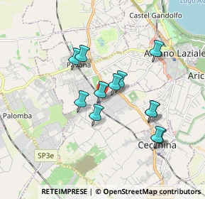 Mappa Via Cancelliera, 00100 Roma RM, Italia (1.60833)