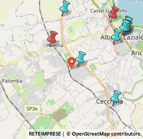 Mappa Via Cancelliera, 00100 Roma RM, Italia (2.99364)