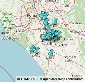 Mappa Via dei Verbaschi, 00134 Roma RM, Italia (9.449)