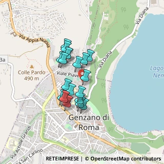 Mappa Viale Giuseppe Mazzini, 00045 Genzano di Roma RM, Italia (0.346)