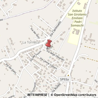 Mappa Via Oleandri, 5, 00072 Ariccia, Roma (Lazio)