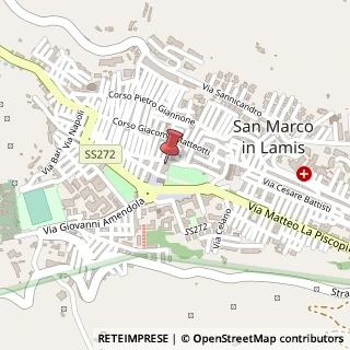 Mappa Via Roma, 47, 71014 San Marco in Lamis, Foggia (Puglia)