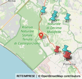 Mappa Via de La Comunella, 00128 Roma RM, Italia (5.67)
