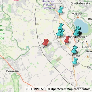 Mappa Via degli Agrostemmi, 00134 Roma RM, Italia (5.346)