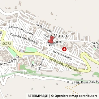 Mappa Via Monte Sabotino, 2, 71014 San Marco in Lamis, Foggia (Puglia)