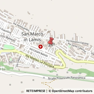 Mappa Via Pietro Nenni, 37, 71014 San Marco in Lamis, Foggia (Puglia)