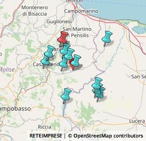 Mappa 86047 Santa Croce di Magliano CB, Italia (11.40769)