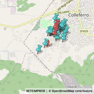 Mappa Via dei Larici, 00034 Colleferro RM, Italia (0.39286)