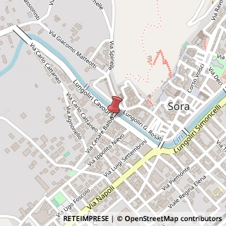 Mappa Piazza Alcide De Gasperi, 9, 03039 Sora, Frosinone (Lazio)