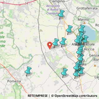 Mappa Via Pietrelcina, 00134 Roma RM, Italia (5.503)