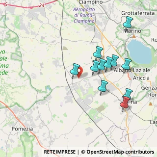 Mappa Via Pietrelcina, 00134 Roma RM, Italia (3.95182)