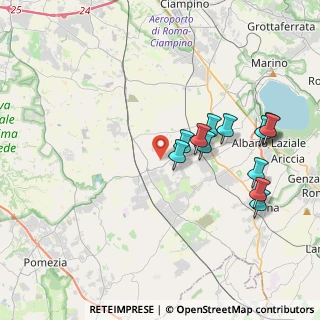 Mappa Via Pietrelcina, 00134 Roma RM, Italia (4.02083)