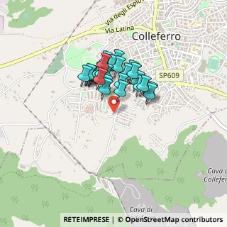 Mappa Via Colle Bracchi, 00034 Colleferro RM, Italia (0.31786)