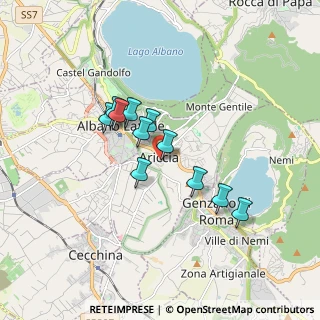 Mappa Piazza Domenico Sabbatini, 00072 Ariccia RM, Italia (1.41091)