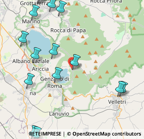 Mappa Via Solferino, 00040 Nemi RM, Italia (6.05733)