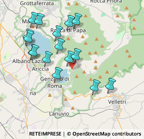 Mappa Via Solferino, 00040 Nemi RM, Italia (4.08063)