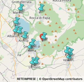 Mappa Via Solferino, 00040 Nemi RM, Italia (4.79929)