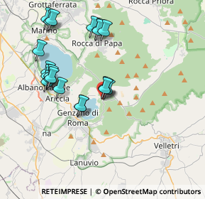 Mappa Via Solferino, 00040 Nemi RM, Italia (4.146)