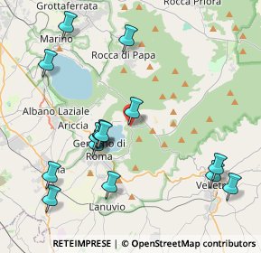 Mappa Via Solferino, 00040 Nemi RM, Italia (4.73733)