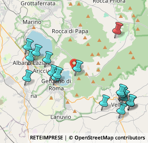 Mappa Via Solferino, 00040 Nemi RM, Italia (5.06056)