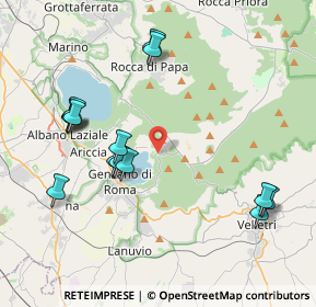 Mappa Via Solferino, 00040 Nemi RM, Italia (4.57357)