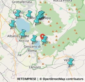 Mappa Via Solferino, 00040 Nemi RM, Italia (4.36091)