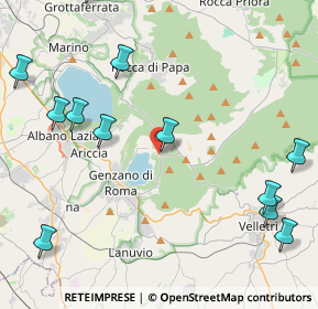 Mappa Via Solferino, 00040 Nemi RM, Italia (5.92667)