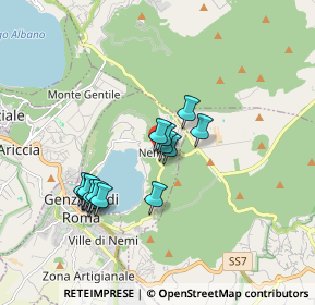 Mappa Via Solferino, 00040 Nemi RM, Italia (1.65125)