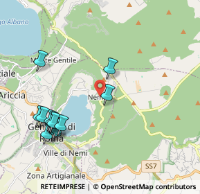 Mappa Via Solferino, 00040 Nemi RM, Italia (2.36462)