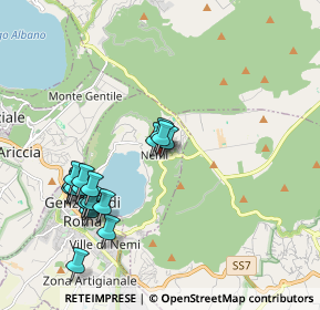 Mappa Via Solferino, 00040 Nemi RM, Italia (2.11333)