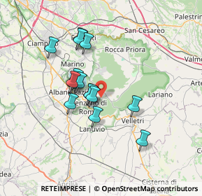 Mappa Via Solferino, 00040 Nemi RM, Italia (6.04933)