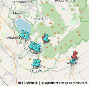 Mappa 00040 Nemi RM, Italia (3.83583)