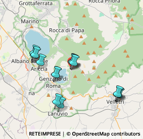 Mappa 00040 Nemi RM, Italia (3.72214)