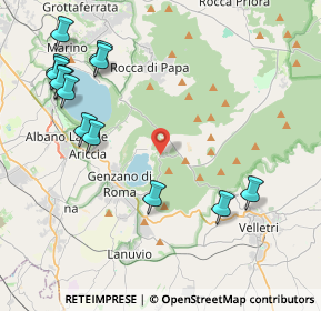 Mappa 00040 Nemi RM, Italia (5.37154)