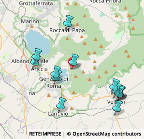 Mappa 00040 Nemi RM, Italia (4.84714)