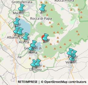 Mappa 00040 Nemi RM, Italia (4.82429)