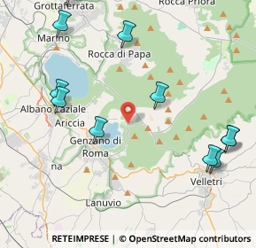 Mappa 00040 Nemi RM, Italia (5.73667)