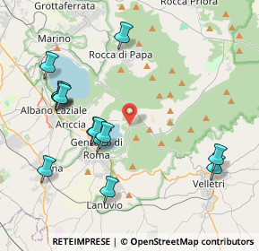 Mappa 00040 Nemi RM, Italia (4.64929)