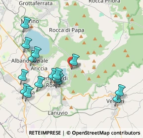 Mappa 00040 Nemi RM, Italia (4.68933)