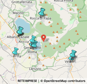 Mappa 00040 Nemi RM, Italia (4.60929)