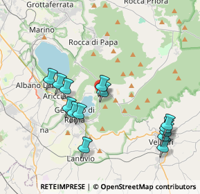 Mappa 00040 Nemi RM, Italia (4.23643)