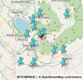 Mappa 00040 Nemi RM, Italia (4.01231)