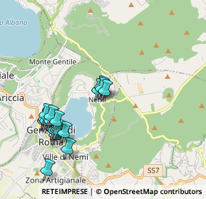 Mappa 00040 Nemi RM, Italia (2.17833)