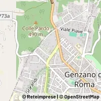 Kaart Genzano di Roma