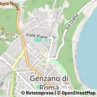 Mapa Genzano di Roma