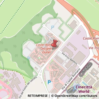 Mappa Via del Ponte di Piscina Cupa, 64, 00128 Roma, Roma (Lazio)