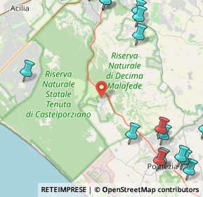 Mappa Mc Arthur Glen Outlet Center, 00128 Castel Romano RM, Italia (7.429)